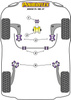 Tuleja mocowania przedniego stabilizatora 24mm Powerflex Road Series MG ZT (2001-2005) & ZT (2001-2005) PFF63-404-24