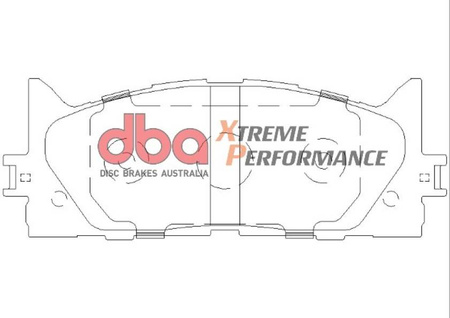 Klocki hamulcowe przednie DBA Brake Pads Xtreme Performance Hawk HB647x.692 - DB1800XP TOYOTA Aust NZ Camry