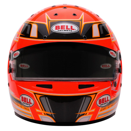 Bell KC7-CMR bajnok narancssárga gokart Sisakok
