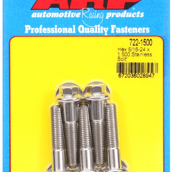 Śruby ARP "5/16""-24 x 1.500 hex SS bolts" (5pcs)