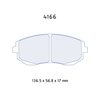 Carbone Lorraine RC5 brake pads - Subaru BRZ (12-)