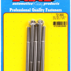 ARP "1/4""-28 x 3.500 hex SS bolts" (5pcs)