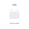 Carbone Lorraine RC6E brake pads - Simca Simca 1000 Rallye 1 (69-81)