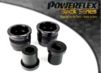 Front Wishbone Rear Bush (E46 Hybrid, Aluminium Outer) Powerflex Polyurethane Bush Black Series BMW 3 Series E30 inc M3 (1982 - 1991) PFF5-3603BLK