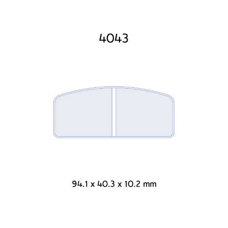 Fékbetétek Carbone Lorraine RC5 - Renault Alpine A110 1300/1600 (62-75)