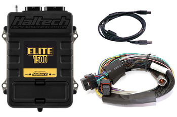 Haltech Elite 1500 + Basic Uni Wire-in Harness Kit 2.5m (8') - HT-150902