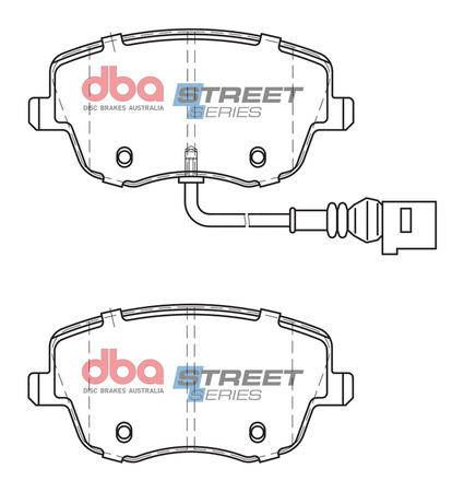 Brake Pads Street Series Ceramic universal - DB2032SS