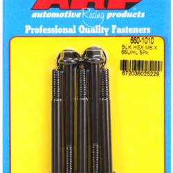 Śruby ARP M6 x 1.00 x 65 hex black oxide bolts (5pcs)