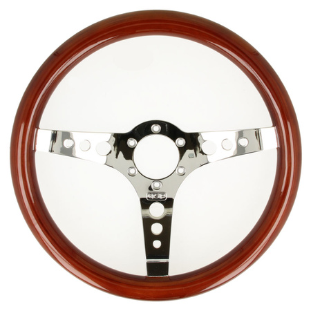 QSP QS-W350S3 medinis Vairas – plokščias, 350 mm, 3 stipinų