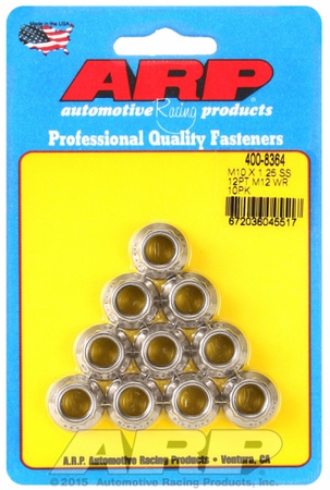 Śruby ARP M10 X 1.25 (M12 wr) SS 12pt nut kit