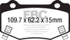 DP83023RP1 - EBC Brakes RP-1 Racing sorozatú fékbetét készlet