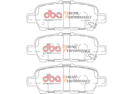 Brake Pads Xtreme Performance rear - DB2340XP INFINITI EX30D EX37 G37 M30D M35h M37 Q50 Sport Q60 Coupe Q70 Hybrid QX50 QX70 NISSAN Cube Juke 1st Gen Nismo RS Leaf Murano Z51 NV200 Combi Pulsar Qashqai J10 +2 Skyline V36 V36 Tiida X-Trail RENAULT Koleos
