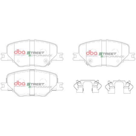 Klocki hamulcowe przednie DBA Brake Pads Street Performance - DB15020SP