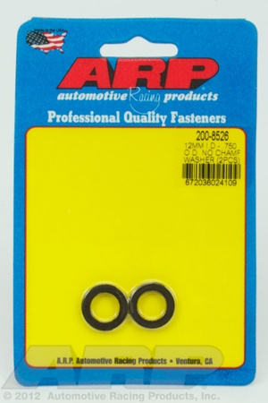 ARP M12 ID .750" OD .120" TH no chamfer washers (2pcs)