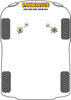 Uniwersalne mocowanie wydechu  Powerflex Road Series BMW 8 Series & G14/G15/G16 (2018 on) EXH032