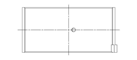 ACL csapágyhüvely Mitsubishi 4G63/T/4G64 0.025mm