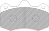 Ferodo Racing DS1.11 brake pad front FRP3083W LOTUS Evora EXIGE MCLAREN 570 GT S 650 LT MP4 RENAULT Clio II SEAT Ibiza IV 6L1,