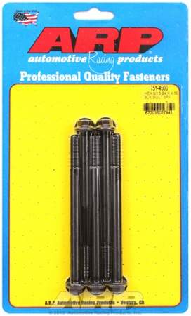 ARP "5/16""-24 x 4.500 hex black oxide bolts" (5pcs)