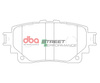 Klocki hamulcowe tylne DBA Brake Pads Street Performance - DB15068SP TOYOTA KLUGER