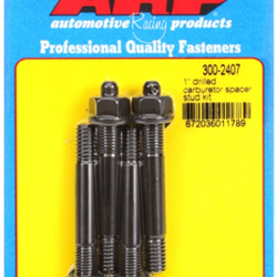Śruby ARP "1"" drilled carburetor spacer stud kit"