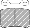 Ferodo Racing DS2500 galinės stabdžių kaladėlės FCP586H OPEL Astra Calibra Kadett E Vectra A SAAB 900 VAUXHALL Cavalier,