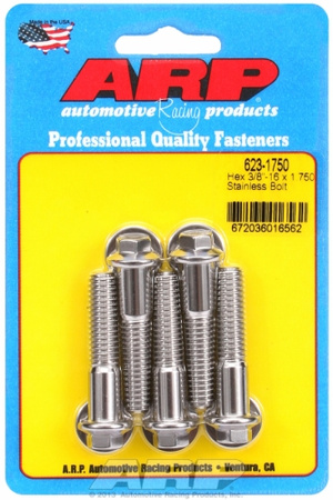 Śruby ARP "3/8""-16 x 1.750 hex SS bolts" (5pcs)