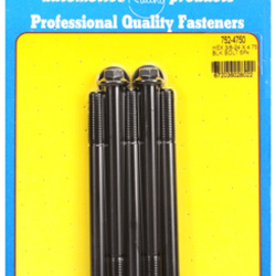 ARP "3/8""-24 x 4.750 hex black oxide bolts" (5pcs)