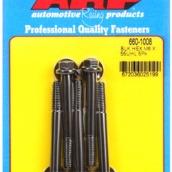 Śruby ARP M6 x 1.00 x 55 hex black oxide bolts (5pcs)