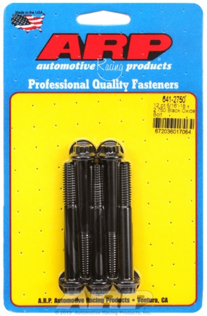 ARP "5/16""-18 x 2.750 12pt black oxide bolts (5pcs)