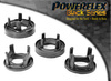 Rear Subframe Rear Mounting Insert Powerflex Polyurethane Bush Black Series BMW 1 Series E81, E82, E87 & E88 (2004 - 2013) PFR5-423BLK