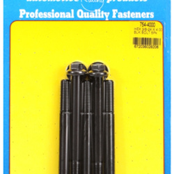 Śruby ARP "3/8""-24 x 4.000 hex 7/16 wrenching black oxide bolts" 5pcs