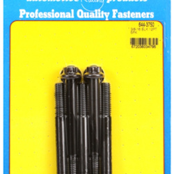Śruby ARP "3/8""-16 x 3.750 12pt 7/16 wrenching black oxide bolts"5pcs