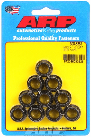 Śruby ARP M12 X 1.00 12pt nut kit (10pcs)