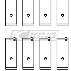 King Conrod Bearing Shell FORD CORTINA 2000 XL - CR4440XP0.25