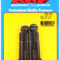 Śruby ARP M6 x 1.00 x 50 12pt black oxide bolts (5pcs)