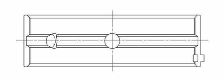 ACL főcsapágyhéj Chevy 4.8/5.3/5.7/6/6.2L LS V8 .020'