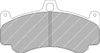 Ferodo Racing DS2500 brake pad front FRP3075H PORSCHE 911 996 997 Convertible 997 