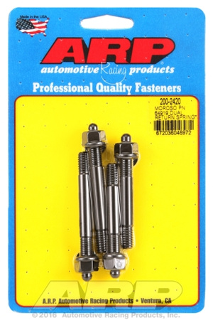 ARP Moroso 64919 dual ret spring w/1" spcr plate carb stud k