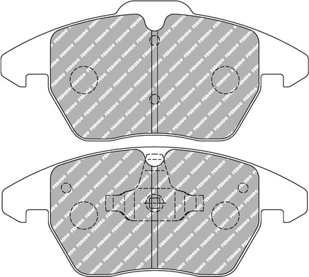 Ferodo Racing DS2500 brake pad front FCP1641H AUDI A1 A3 TT CITROEN C4 Picasso PEUGEOT 207 208 PORSCHE Panamera SEAT Altea Ibiza Leon Toledo III SKODA Fabia III Octavia Scout Superb Yeti VOLKSWAGEN Caddy IV Maxi Golf 5 Jetta PASSAT Polo SCIROCCO Touran