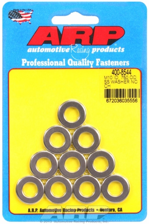 Śruby ARP "M10ID .750"OD .120"TH SS no chamfer washers (10pcs)