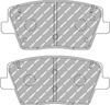 Ferodo Racing DS2500 Hinterradbremsbelag FCP5100H HYUNDAI i30 PDE PD Kona OS OSE OSI 