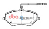 DBA Brake Pads Utcai sorozat első fékbetétek Kerámia - DB2024SS CITROEN C5 C6 PEUGEOT 407 Coupe 607