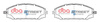 Brake Pads Street Series Ceramic front - DB1361SS NISSAN Patrol Y61