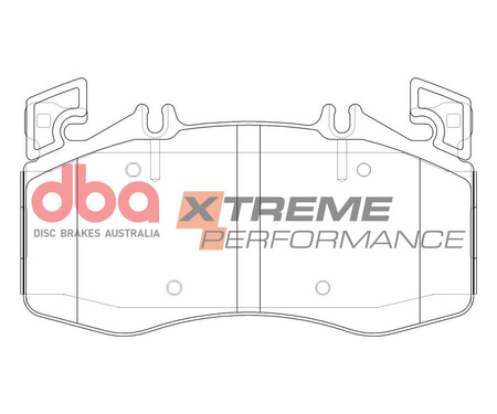 Brake Pads Xtreme Performance front - DB15081XP MERCEDES-BENZ A-Class W177 A45 S AMG Saloon V177 CLA Shooting Brake X118 CLA45 CLA-Class C118 GLA-Class H247 GLA45 4Matic