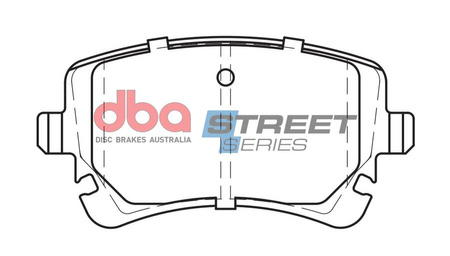 DBA Brake Pads Utcai sorozat hátsó fékbetétek Félig-fémes - DB1956SS