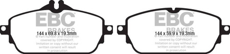 DP32208C - Zestaw klocków hamulcowych seria REDSTUFF EBC Brakes