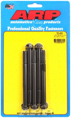 ARP "3/8""-24 x 4.500 hex black oxide bolts" (5pcs)