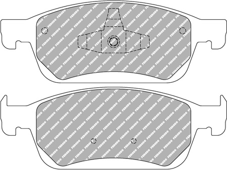 Ferodo Racing DS2500 priekinės stabdžių kaladėlės FCP4416H FORD Focus III Kuga II,