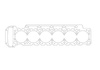 Athena Uszczelka głowicy BMW S38B35/S38B36/S38B38 2.0mm D.95,6mm
