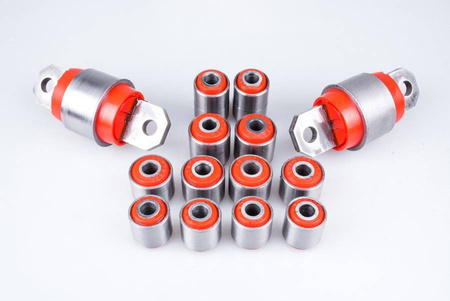 Podstawowy zestaw tulei zawieszenia tylnego - MPBS: 2102603-PZ Ford C-Max Mk1, Focus Mk1 ST, RS, Mk2, Mk2 Mk3, Mk3 Kuga I, Mazda 3 I BK, II BL, Volvo C30, S40 II, V50,RS